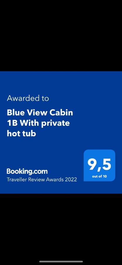 Blue View Cabin 1B With Private Hot Tub Reykholt  Bagian luar foto