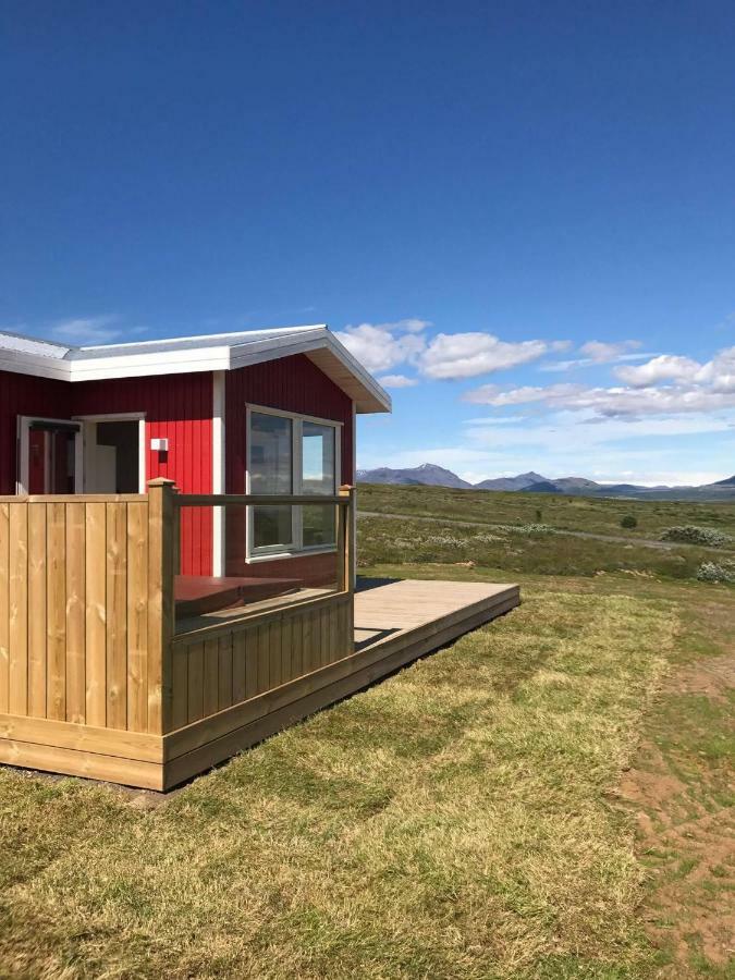 Blue View Cabin 1B With Private Hot Tub Reykholt  Bagian luar foto